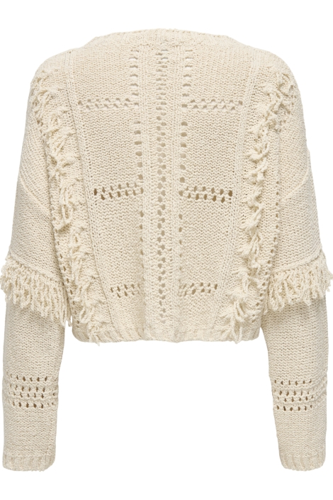Only onlyrsa life ls fringe o-neck cc kn